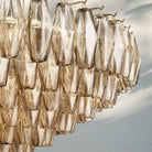 Chiare Glass Tiered Round Chandelier 37‘’ 47‘’ 62‘’-