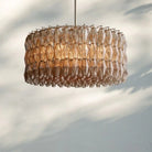 Chiare Modern Round Glass Chandelier 37'' 47'' 61''-