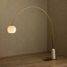 Christie Floor Lamp - Black MarquinaBlushlighting