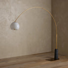 Christie Floor Lamp - Black MarquinaBlushlighting