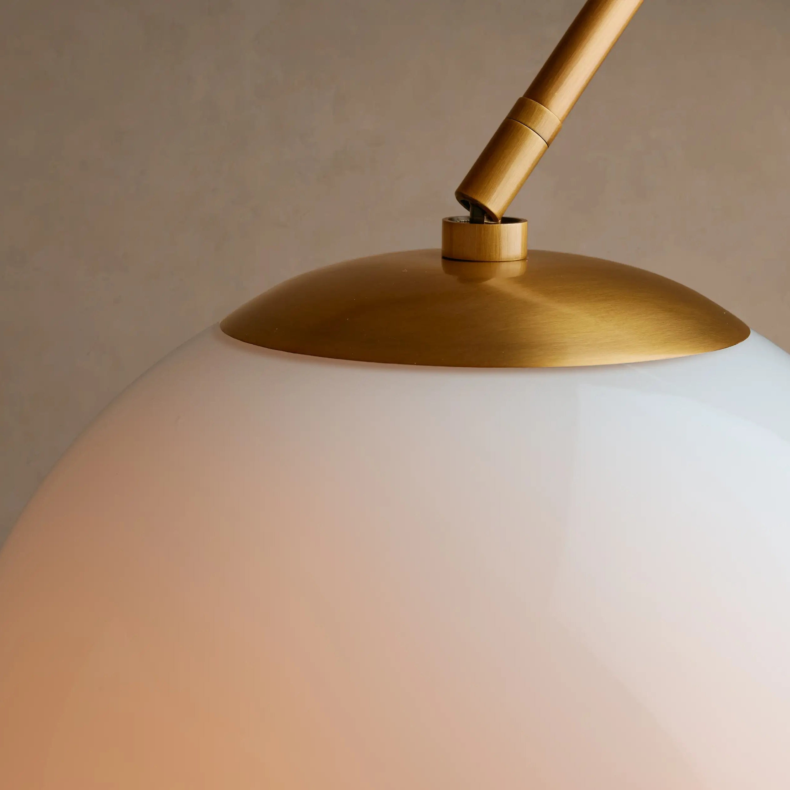 Christie Floor Lamp - Black MarquinaBlushlighting