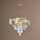 Chromatic Vault Tiered Chandelier - 45 x 45 cm (17.7 x 17.7 in)Blushlighting