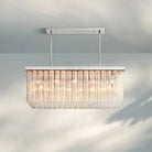 Ciel Rectangle Chandelier-54''-Nickel-