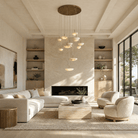 Ciottolo Modern Alabaster Pendant Light Fixtures - Blushlighting