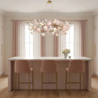 Circular Blossom Chandelier - L 39.4″(100cm) x W 15.7″(40cm) x H 17.7″(45cm)Blushlighting