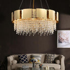 Claire Crystal Chandelier-Blushlighting-31.2"-Blushlighting