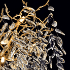 Cleo Branch Crystal Chandelier Light - 39.37" diamBlushlighting