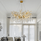 Cleo Branch Crystal Chandelier Light - 39.37" diamBlushlighting