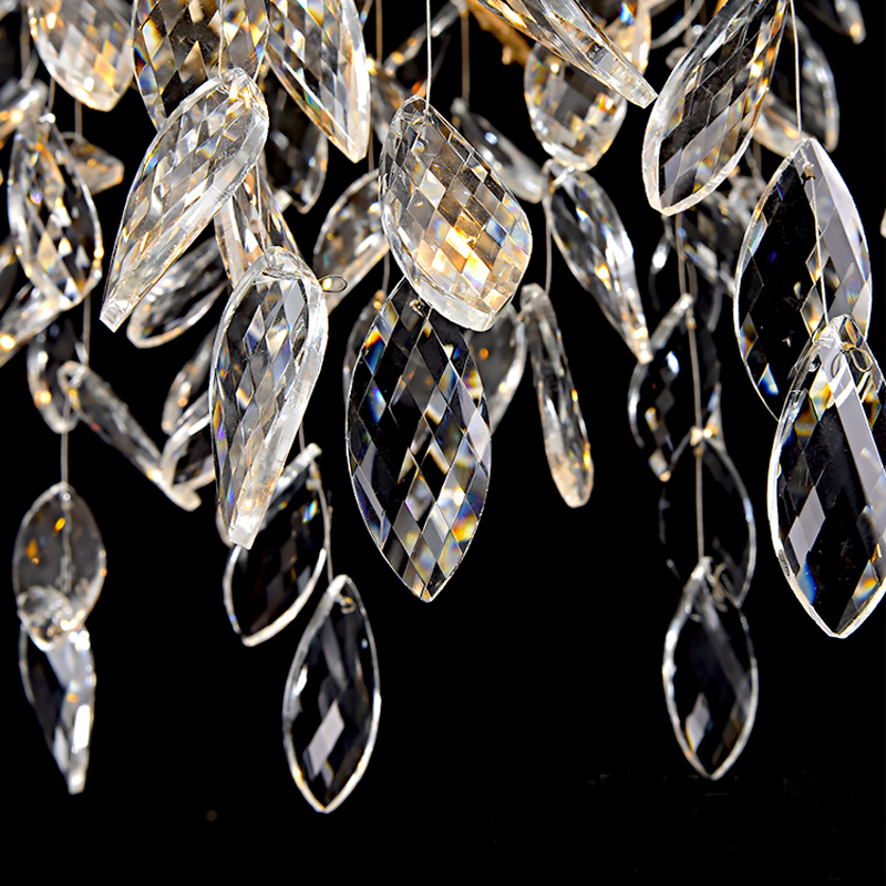 Cleo Branch Crystal Chandelier Light - 39.37" diamBlushlighting