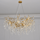 Cleo Branch Crystal Chandelier Light - 39.37" diamBlushlighting