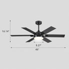 Clifan Ceiling Fans with Lights - Blushlighting