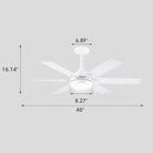 Clifan Ceiling Fans with Lights - Blushlighting