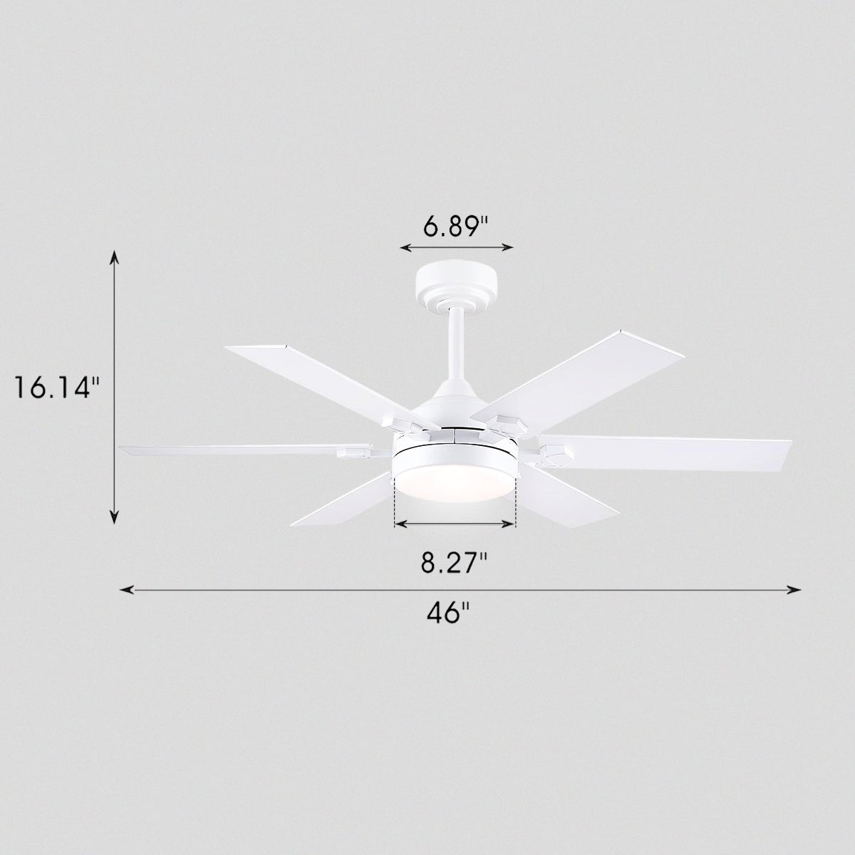 Clifan Ceiling Fans with Lights - Blushlighting