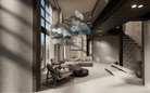 Clouds Iridescent Disc Chandelier - ∅ 47.2″ x H 78.7″No Ceiling PlateBlushlighting