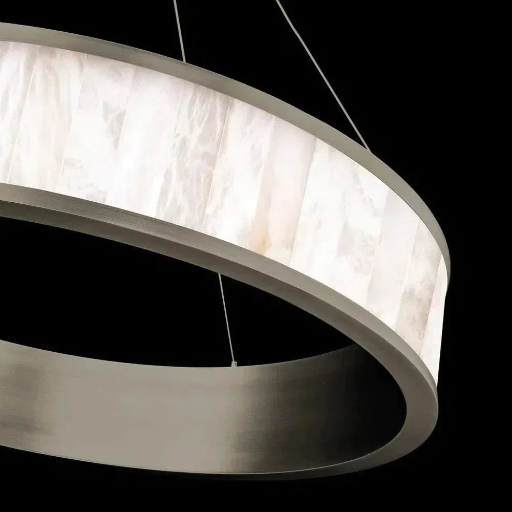 Coliseo Alabaster 28in LED Round Chandelier-chandeliers for dining room,chandeliers for stairways,chandeliers for foyer,chandeliers for bedrooms,chandeliers for kitchen,chandeliers for living room-Blushlighting