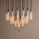 Colleena Fluted Glass Round Chandelier - 48"Blushlighting