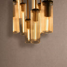 Colleena Fluted Glass Round Chandelier - 48"Blushlighting