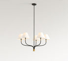 Collin Metal Round Chandelier 36" 51" - Vintage BrassSmall - 36" Diam.Blushlighting