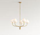 Collin Metal Round Chandelier 36" 51" - Bronze/Vintage BrassSmall - 36" Diam.Blushlighting
