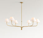 Collin Metal Round Chandelier 36" 51" - Vintage BrassLarge - 51" Diam.Blushlighting