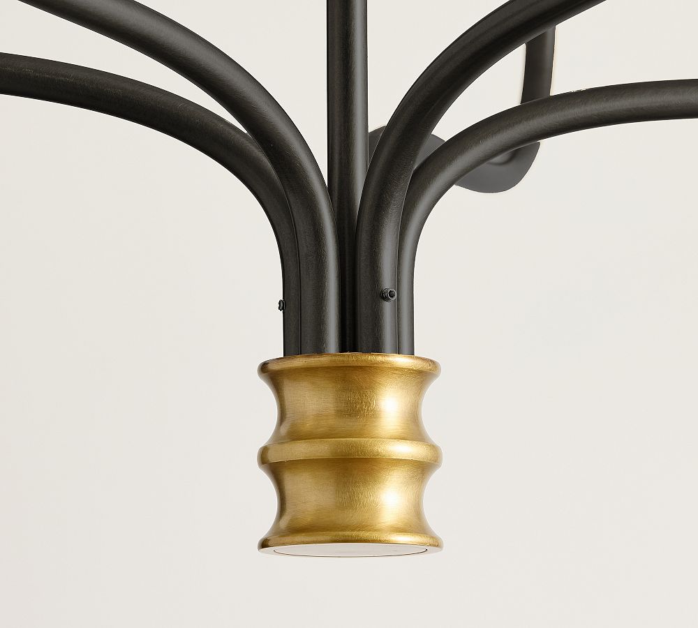 Collins Metal Round Chandelier (36"-51")