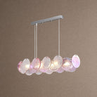 Contemporary Pink Murano Glass Round Chandelier, 31.5 inch - Pink6 Lights: L90cm*W20cm*H17cm / L35.43" x W7.87" xH6.69"Blushlighting