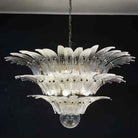 Living Room Chandelier | Sculptural Floral Glass Style | Floralys