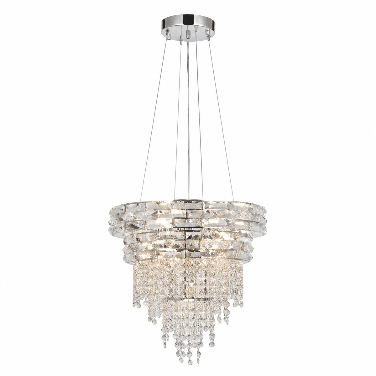 Corona Crystal Chandelier - Blushlighting