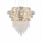 Corona Crystal Halo Chandelier - Φ600*H580mm/18LBlushlighting