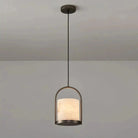Cortlands Pendant Light - D 20cm x H 30cm / ∅ 7.9″ x H 11.8″Nickel sand＆WhiteBlushlighting