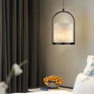 Cortlands Pendant Light - D 20cm x H 30cm / ∅ 7.9″ x H 11.8″Nickel sand＆WhiteBlushlighting