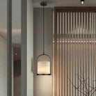 Cortlands Pendant Light - D 20cm x H 30cm / ∅ 7.9″ x H 11.8″Nickel sand＆WhiteBlushlighting
