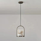 Cortlands Pendant Light - D 20cm x H 30cm / ∅ 7.9″ x H 11.8″Nickel sand＆WhiteBlushlighting