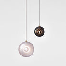 Cosmic Sphere Cascade Glass Chandelier - 3 - lights ∅ 11.8″ x H 59.1″ClearBlushlighting