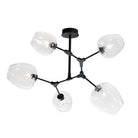 Covington Drop Globe Branching Bubble Chandelier 30''-Chandelier-Blushlighting