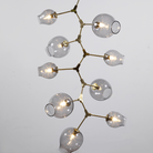 Covington Drop Globe Branching Bubble Chandelier 38''-Chandelier-Blushlighting