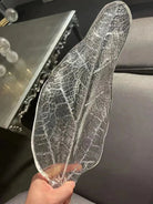Creative Bionic Resin Leaves Chandelier for Living Room/Dining Room/Staircase - Wall Lamp/W27.5"*H59.1"Warm LightBlushlighting