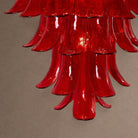 Crimson Tiered Chandelier - ∅ 31.5″ x H 47.2″Crimson & ChromeBlushlighting