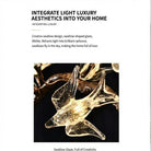 Crissy Branch Brass Bird Branch Staircase Chandelier - H78.74" (200cm)CopperCool white 6000KBlushlighting