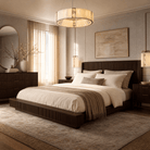 Cristallo Modern Alabaster Round Drum Chandelier - D400Blushlighting
