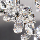 Cross Star Flower Crystal Chandelier - ∅ 47.2″ x H 59.1″ / Dia 120cm x H 150cmSilver & ClearWarm LightBlushlighting