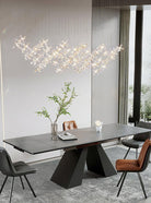Cross Star Flower Crystal Chandelier - ∅ 47.2″ x H 59.1″ / Dia 120cm x H 150cmSilver & ClearWarm LightBlushlighting