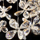Cross Star Flower Crystal Chandelier - ∅ 47.2″ x H 59.1″ / Dia 120cm x H 150cmSilver & ClearWarm LightBlushlighting