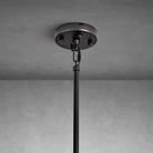 Crystal Black Pendant Lights Kitchen Island - 4 - Black - 54inBlushlighting