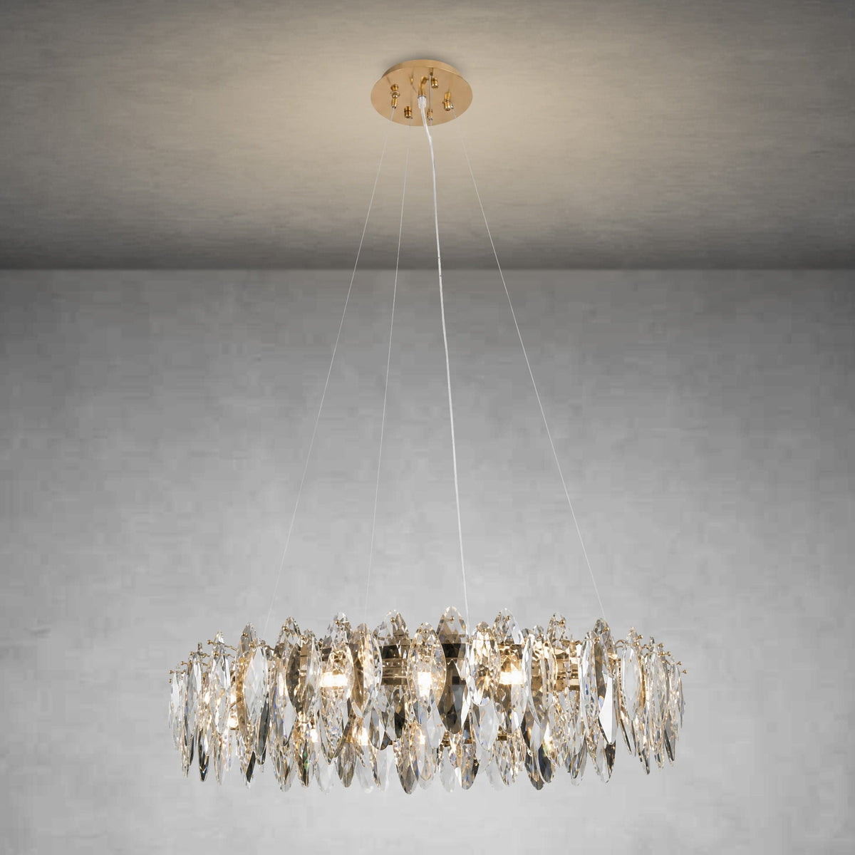 Crystal Chandelier - 600mm/G9*12Blushlighting