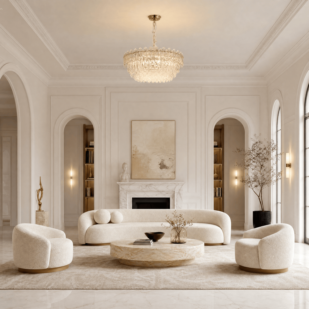 Crystal Chandelier - Φ600*H380mm/13LBlushlighting