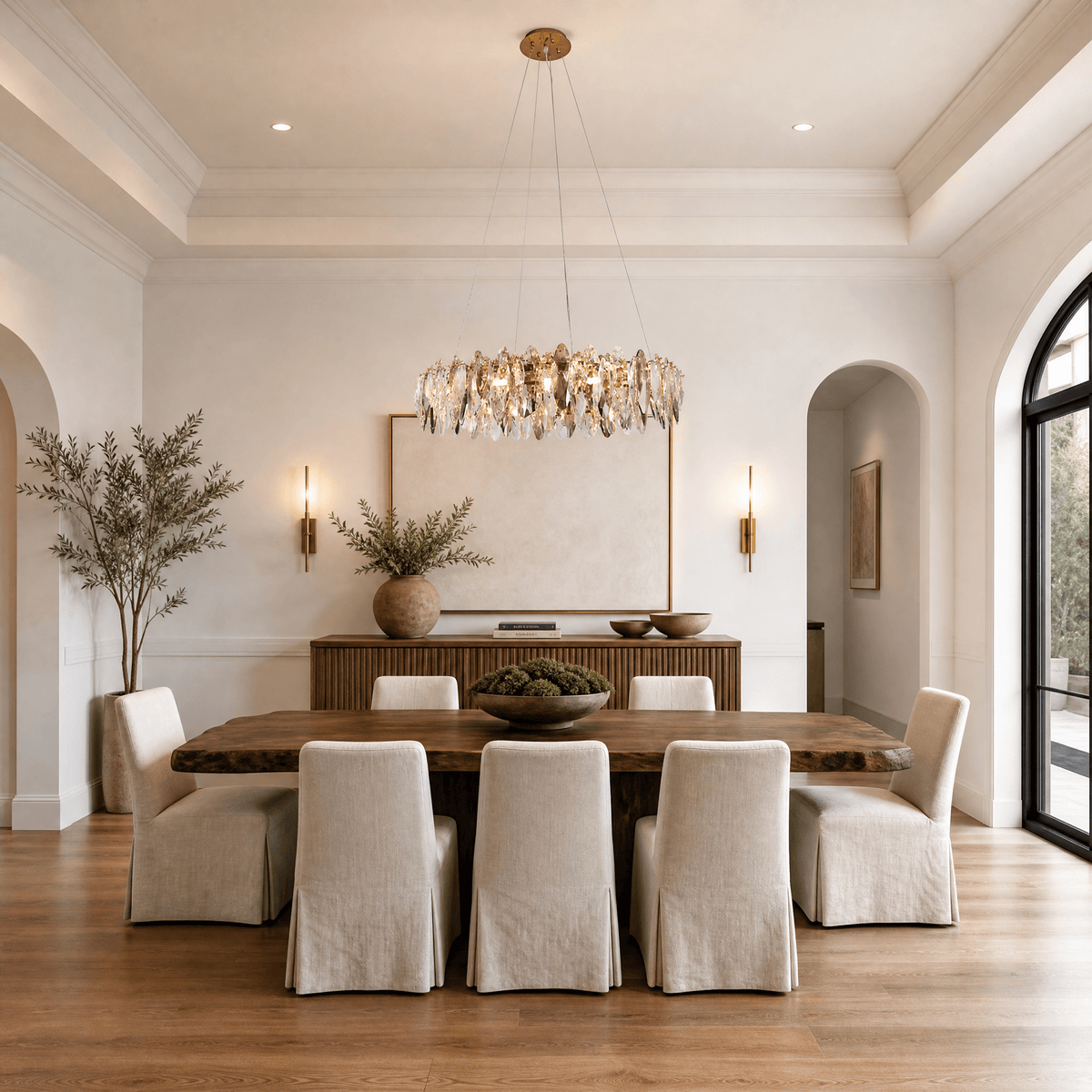 Crystal Chandelier - 800mm/G9*18Blushlighting