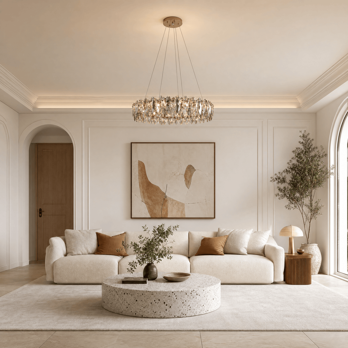 Crystal Chandelier - 800mm/G9*18Blushlighting