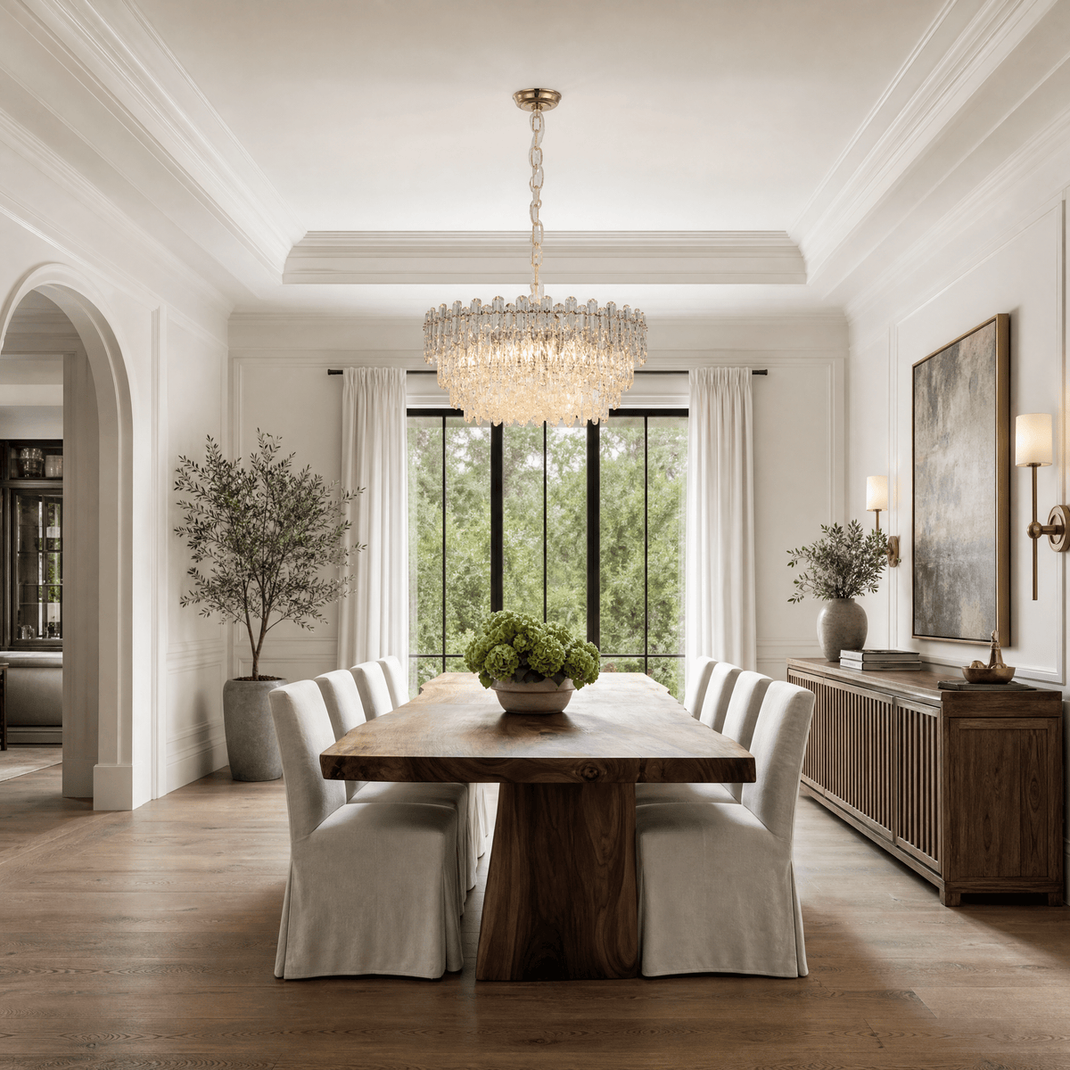 Crystal Chandelier - Φ600*H380mm/13LBlushlighting