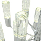 Crystal Cylinders Chandelier 16 Lights Dimmable - Blushlighting